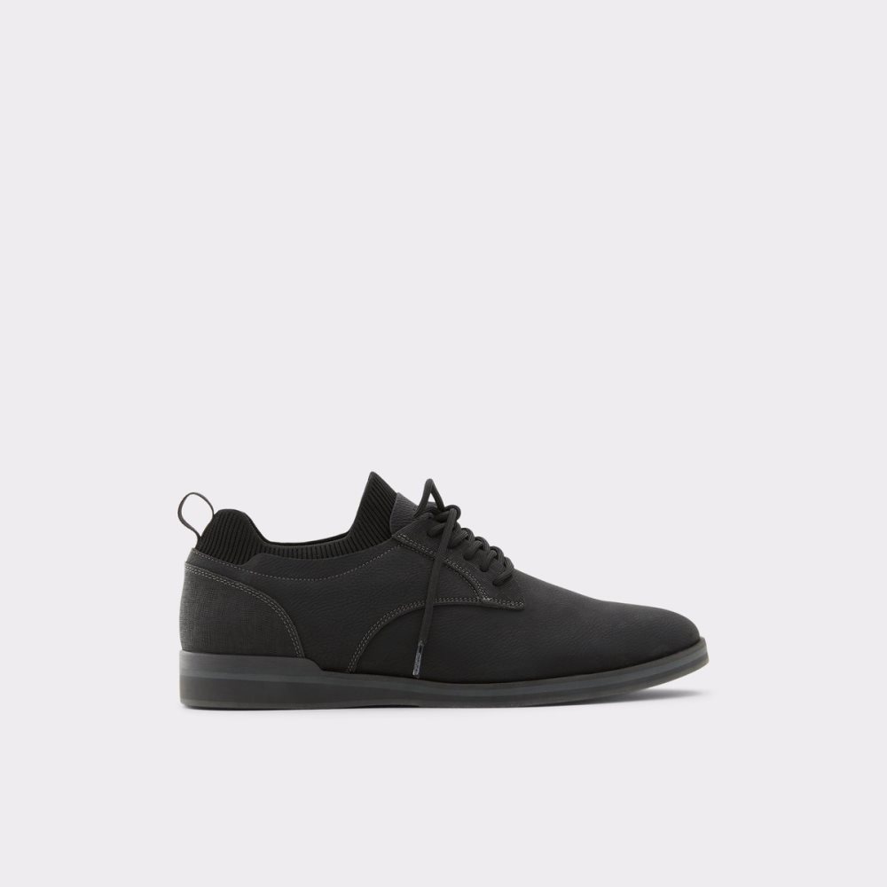 Black Aldo Gladosen Oxfords Shoes | 86JMBTVWK