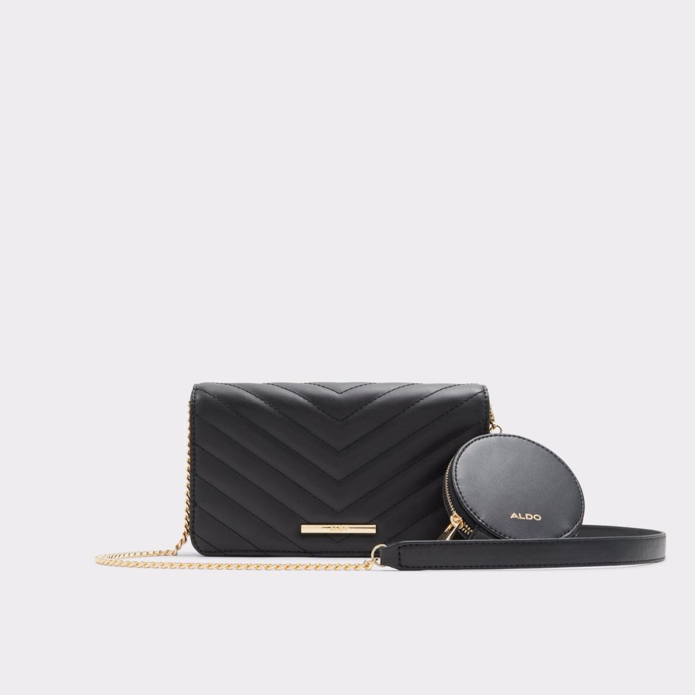 Black Aldo Glemeth Wallets | 36WVGOYQB