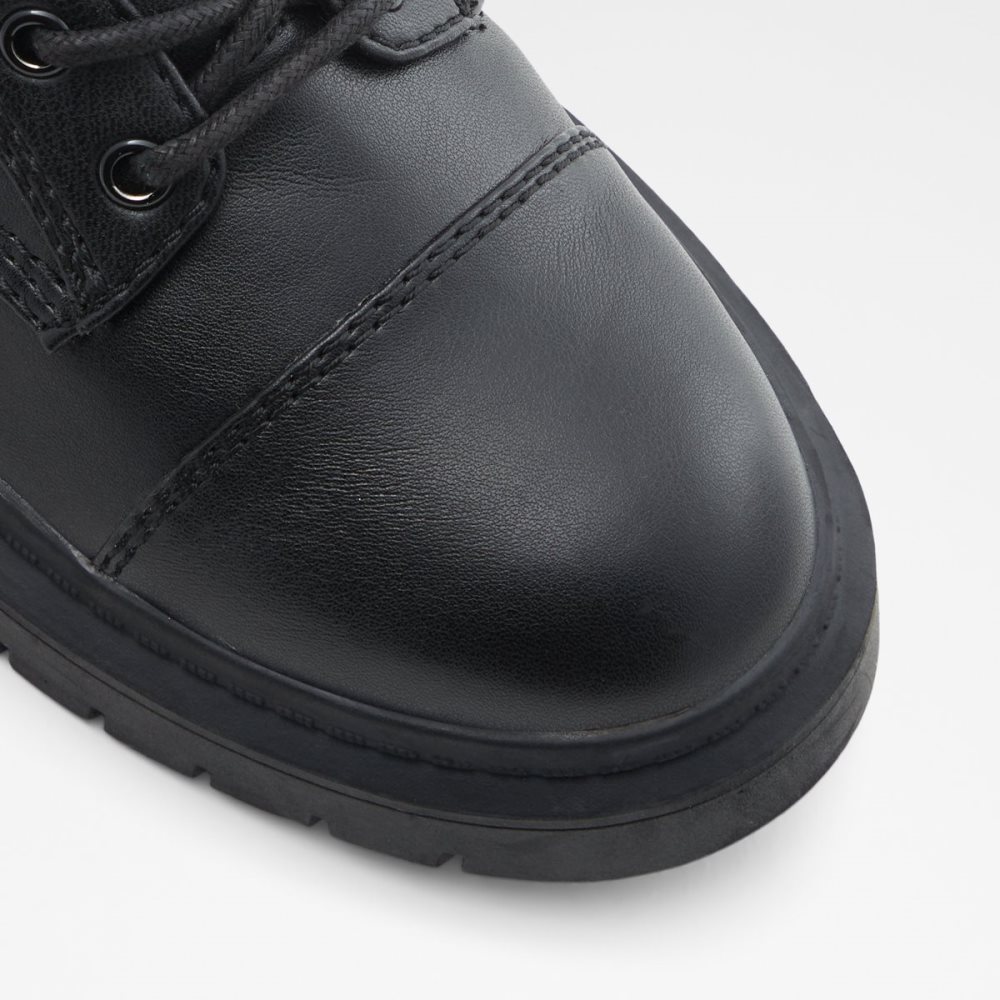 Black Aldo Goer - Lug Sole Combat Boots | 78BQPKVIL