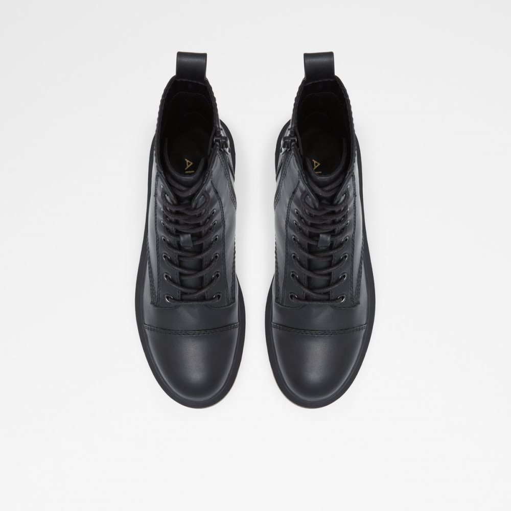 Black Aldo Goer - Lug Sole Combat Boots | 78BQPKVIL