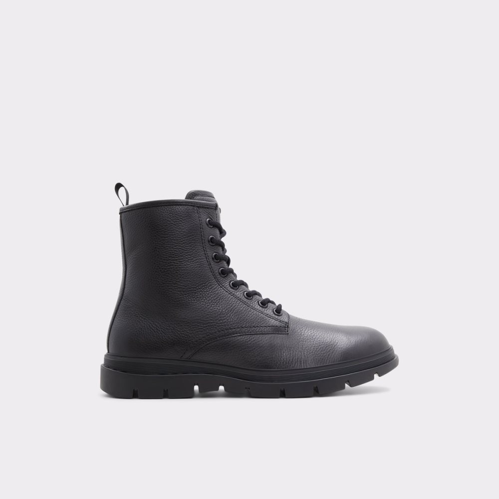 Black Aldo Graveldiver Lace-up Lace Up Boots | 60LZUKETH