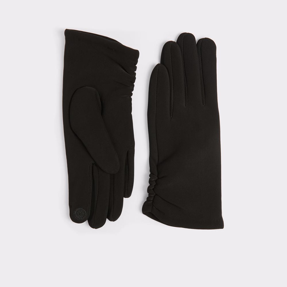 Black Aldo Grydia Gloves Hats | 17SQLOPMD