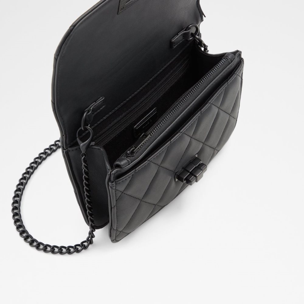 Black Aldo Grydith Crossbody Bags | 23HSDYTMQ