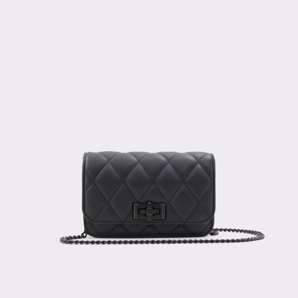 Black Aldo Grydith Crossbody Bags | 23HSDYTMQ