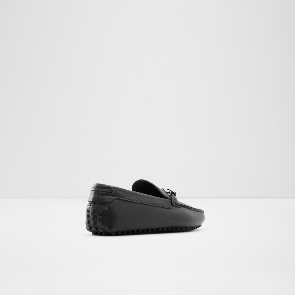 Black Aldo Guyaume Driving Casual Shoes | 05CRBVLET