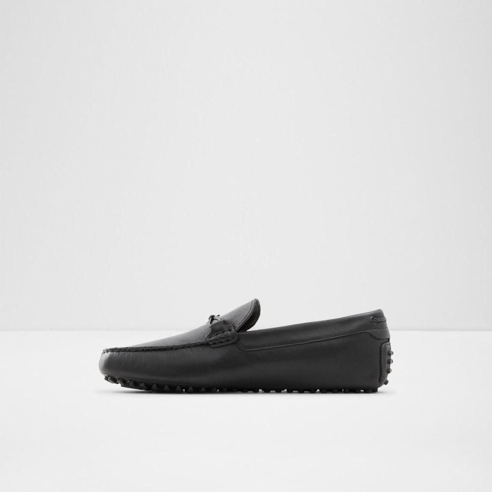 Black Aldo Guyaume Driving Casual Shoes | 05CRBVLET