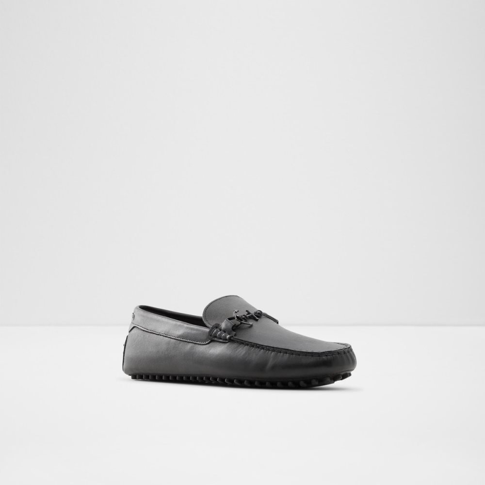 Black Aldo Guyaume Driving Casual Shoes | 05CRBVLET