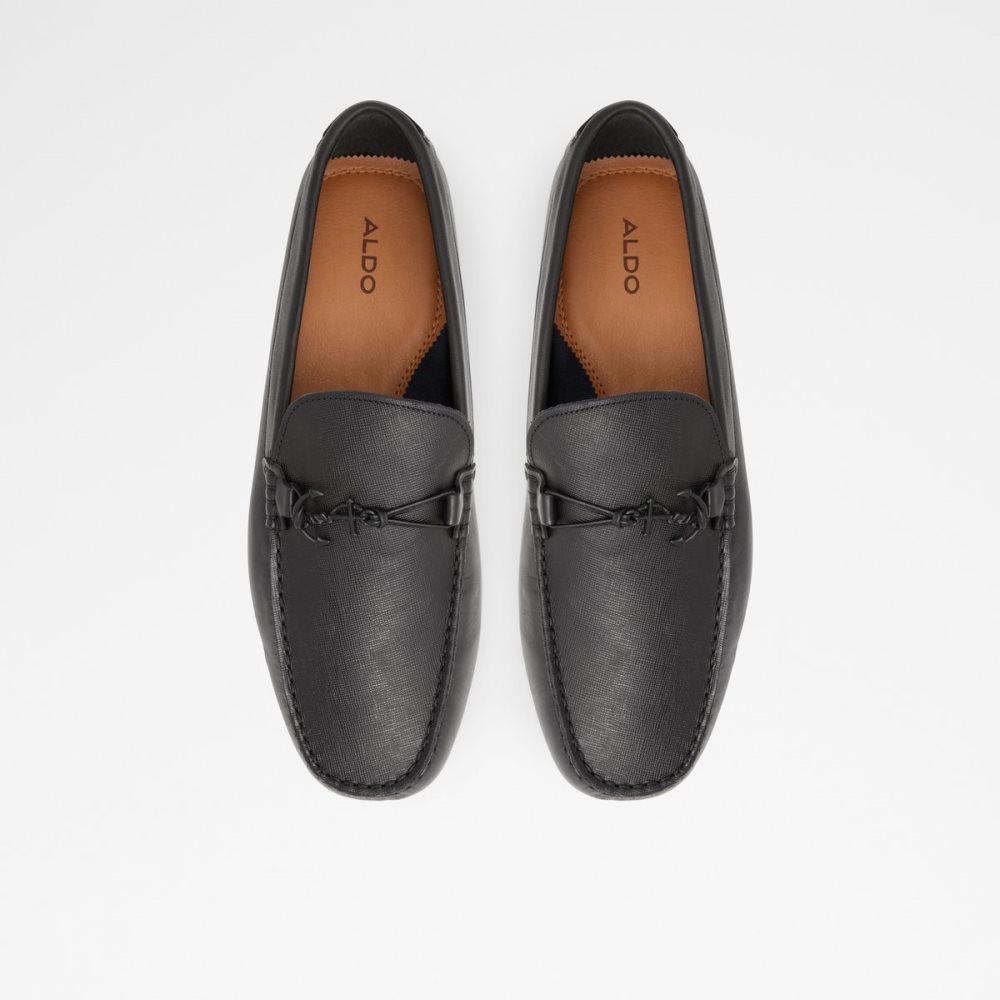 Black Aldo Guyaume Driving Casual Shoes | 05CRBVLET