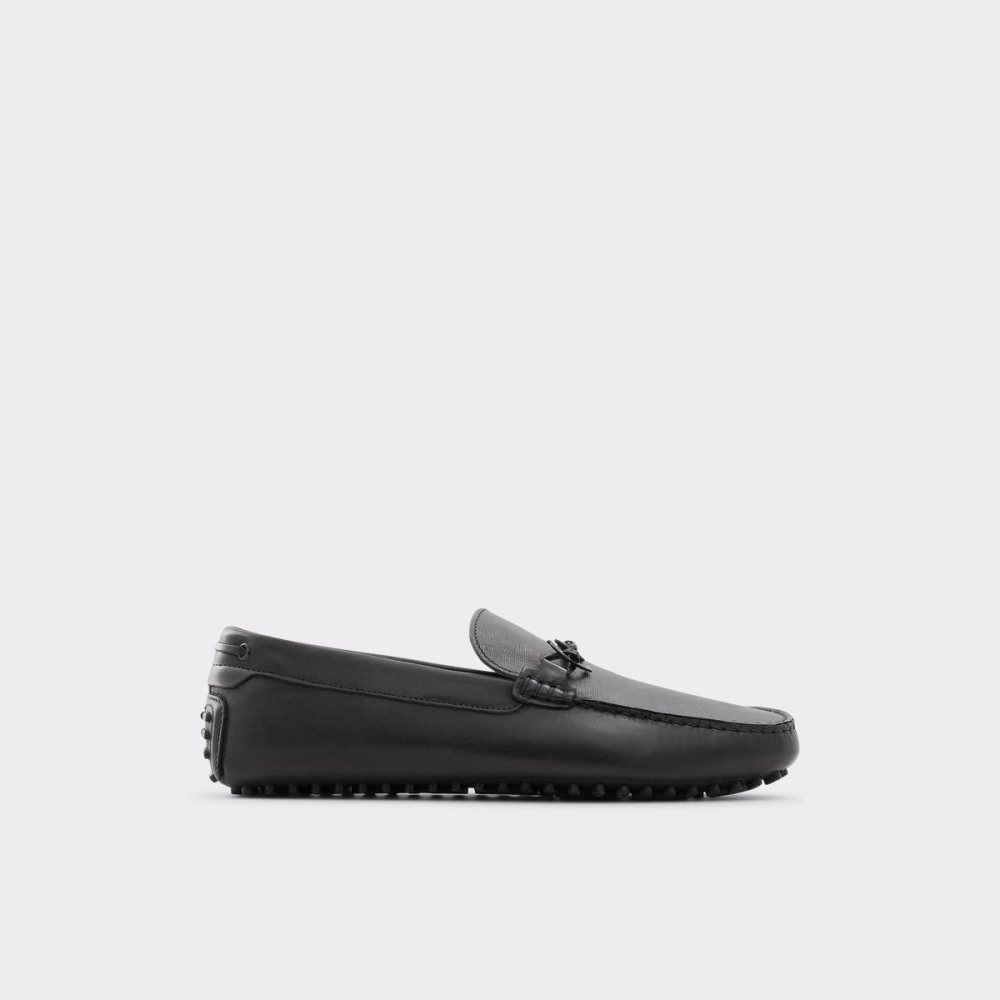 Black Aldo Guyaume Driving Casual Shoes | 05CRBVLET