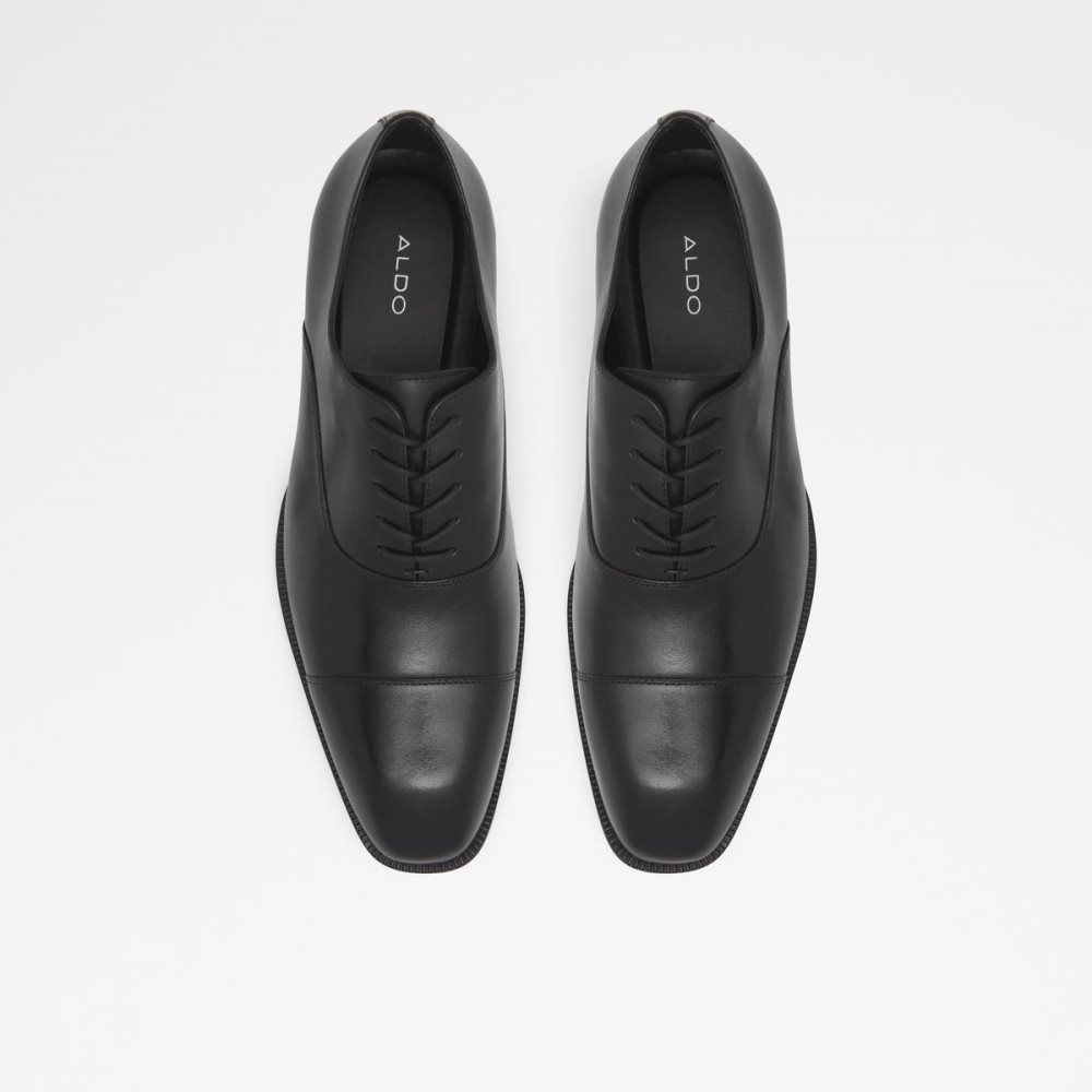 Black Aldo Gwilawin Oxfords Shoes | 05XFVRBQJ