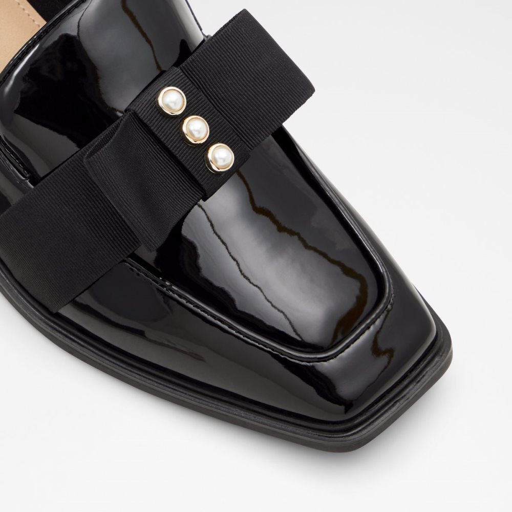 Black Aldo Hairalle Mules | 45KIWOBGU