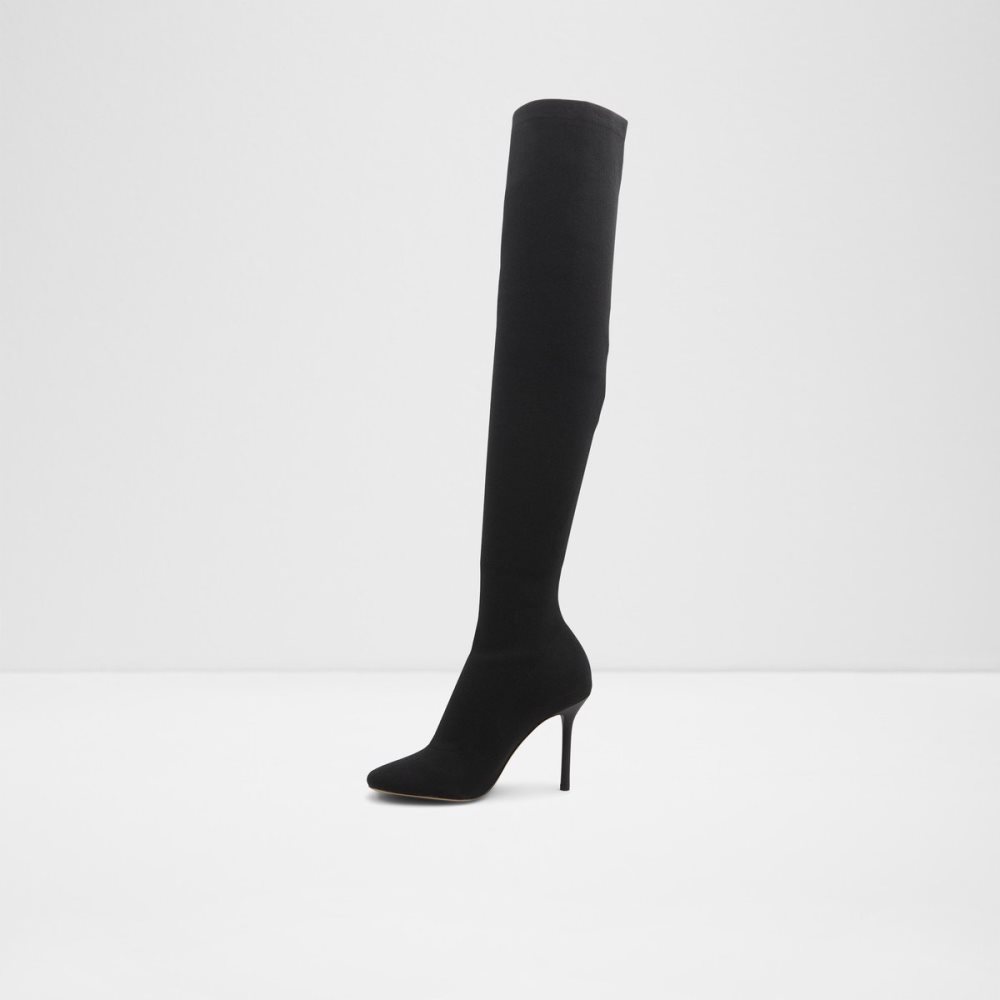 Black Aldo Halobrennon Over-the-knee - Stiletto Tall Boots | 90VZDOGQC