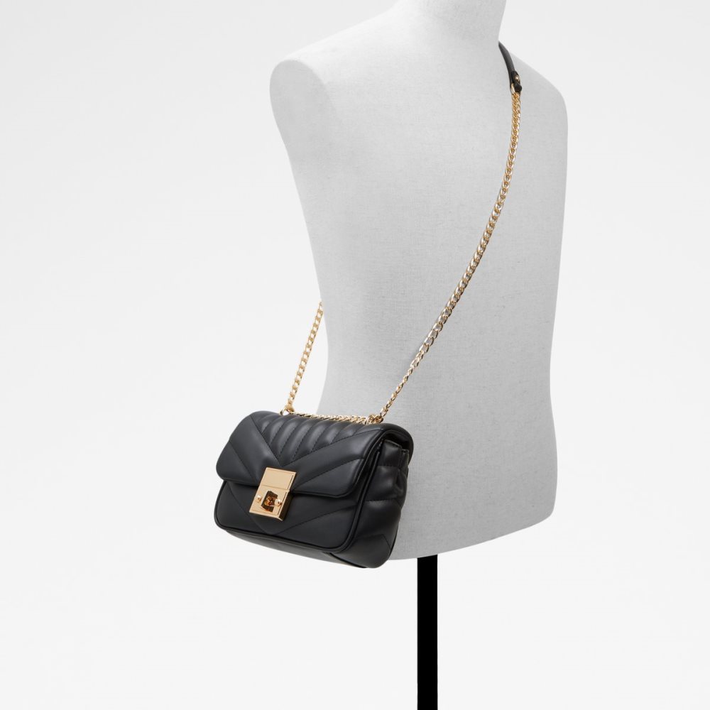 Black Aldo Haowiaax Crossbody Bags | 92THBXLSV