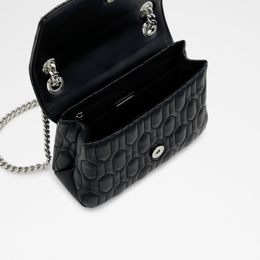 Black Aldo Heirloom Clutch Bag | 63QTNGPMF