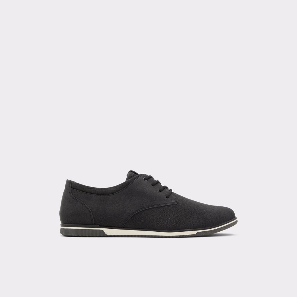 Black Aldo Heron Low Top - Cup Sole Oxfords Shoes | 79MQZVHSX