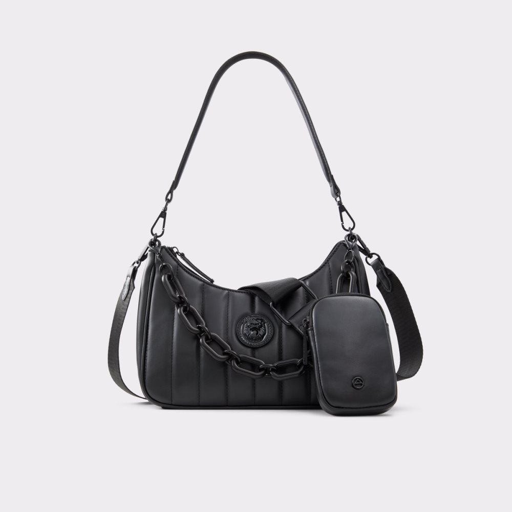 Black Aldo Infamos Shoulder Bags | 70DRTBFEH