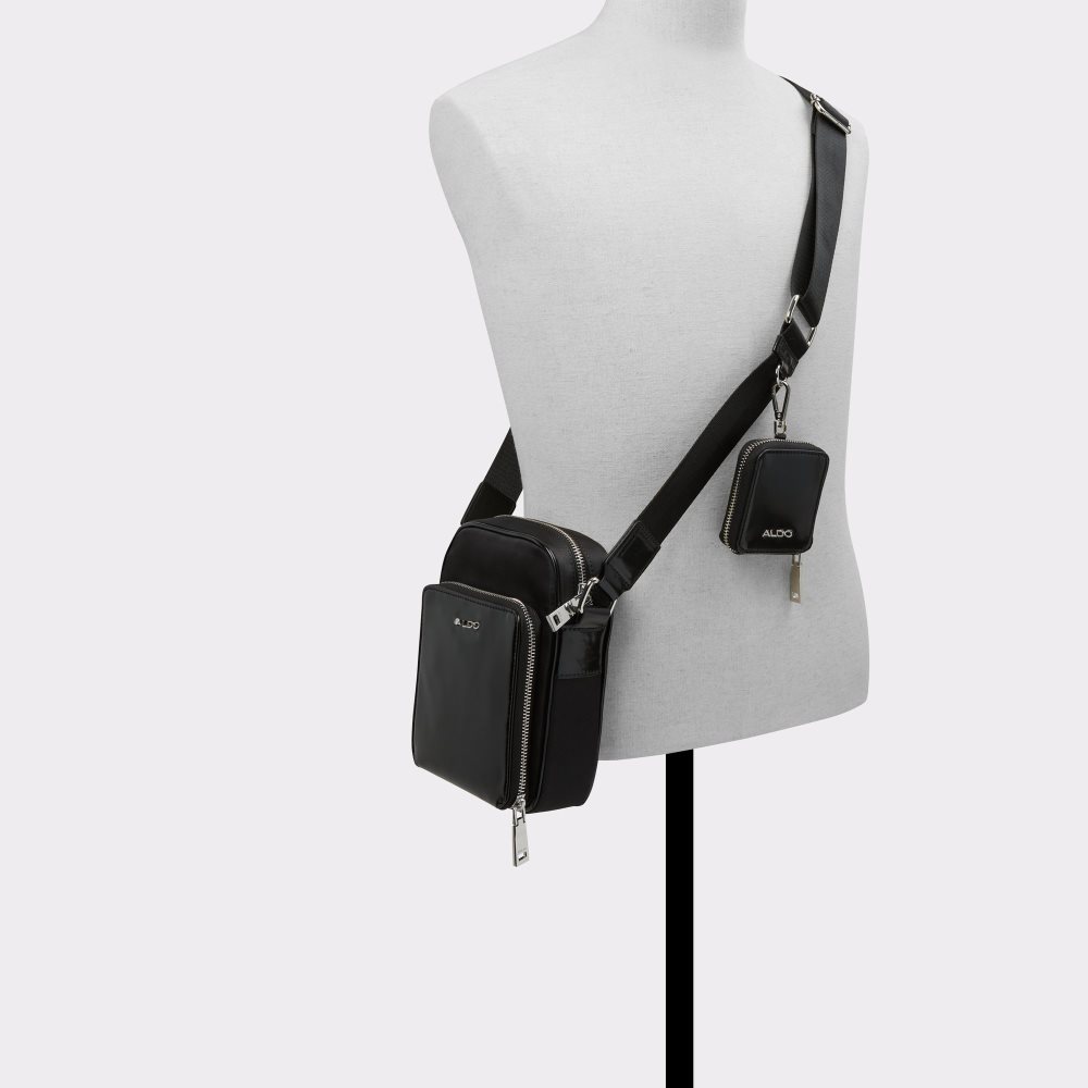 Black Aldo Jeriralian Crossbody Bags | 16AVCGLKU