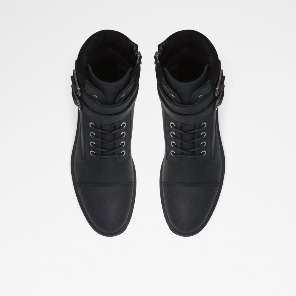 Black Aldo Jokubas Lace-up Lace Up Boots | 45JYIMZEQ