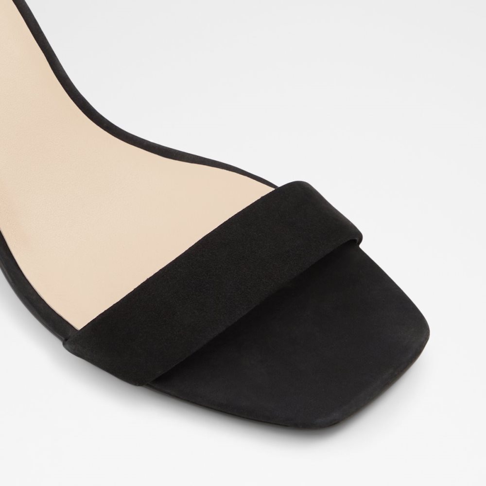 Black Aldo Kedeaviel High Sandal Block Heels | 35UXZWKRB