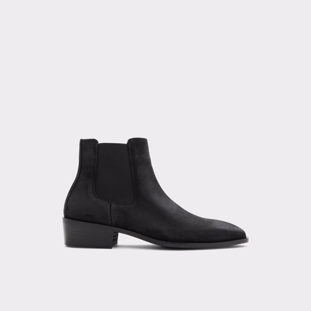 Black Aldo Kona Chelsea Boots | 89GVEMSTF