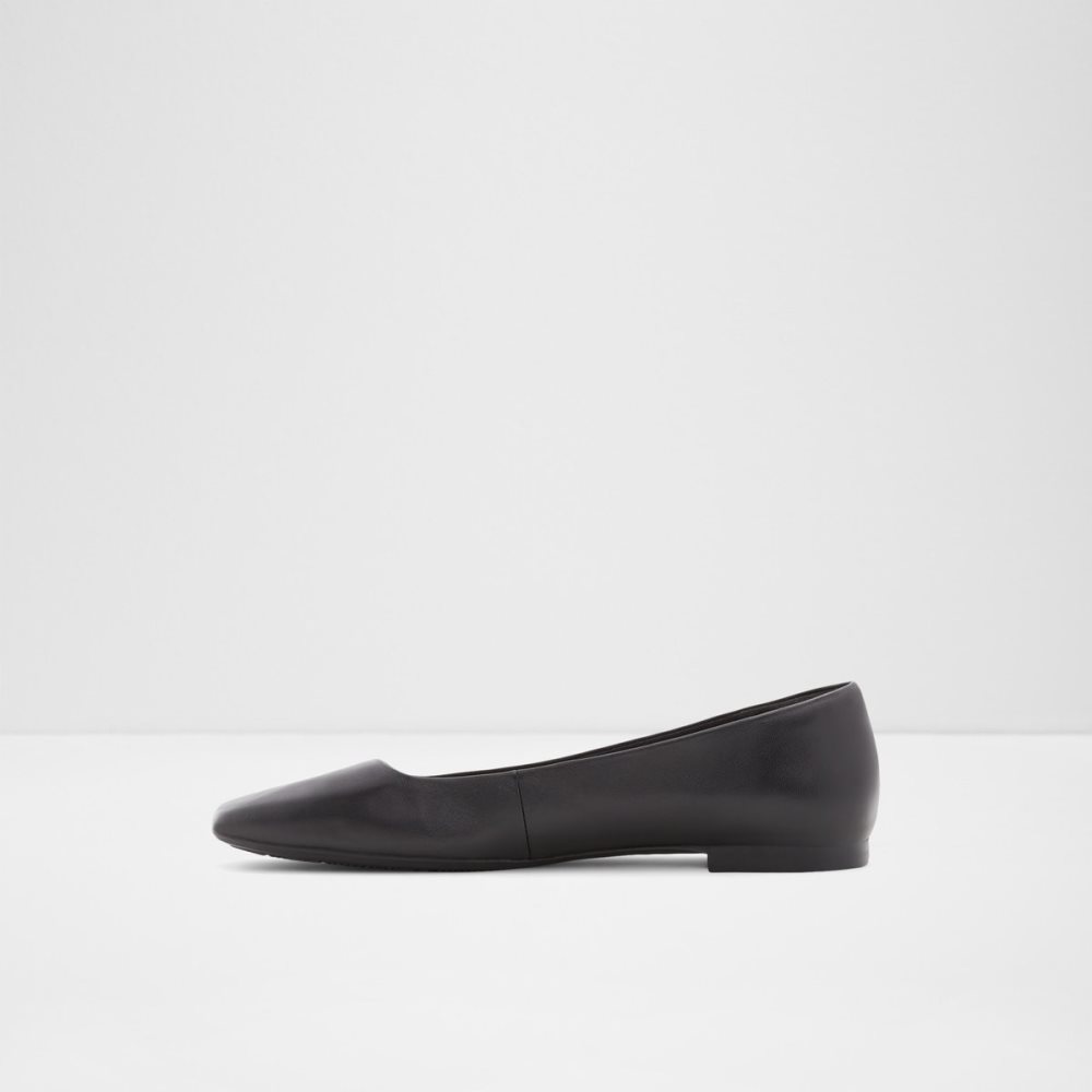 Black Aldo Koosaflex Ballerina | 56LMFKGPI