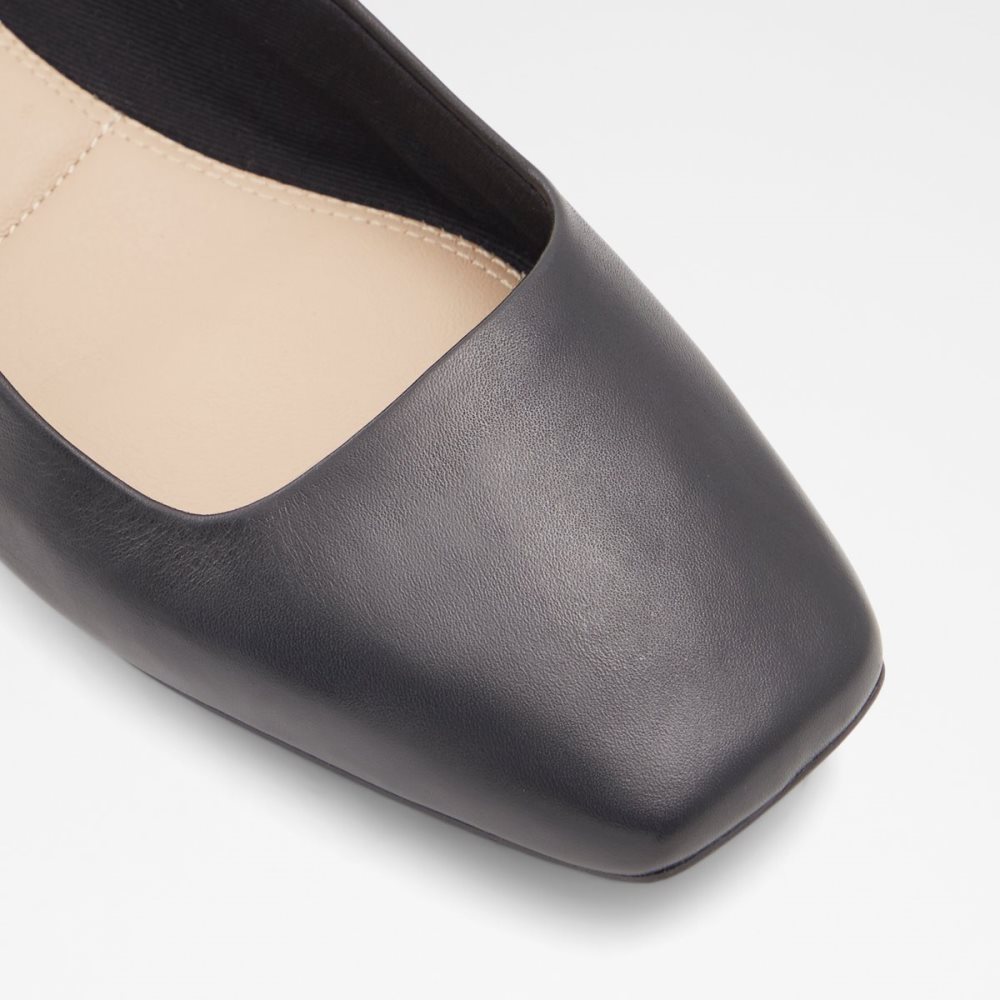 Black Aldo Koosaflex Ballerina | 56LMFKGPI