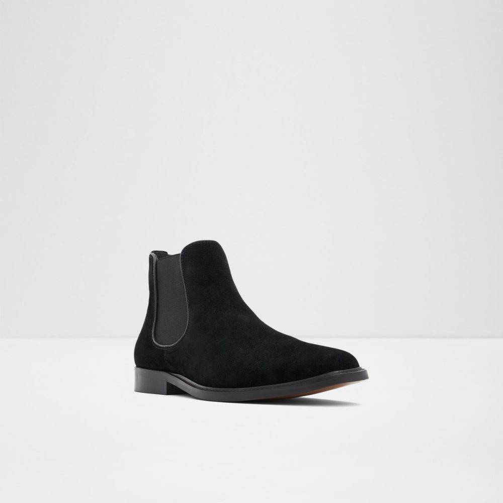 Black Aldo Kyren Chelsea Boots | 06NJKLZBP