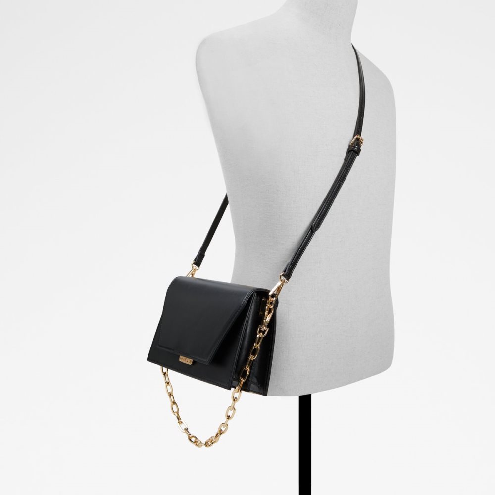 Black Aldo Lastours Crossbody Bags | 38QVJXGKI