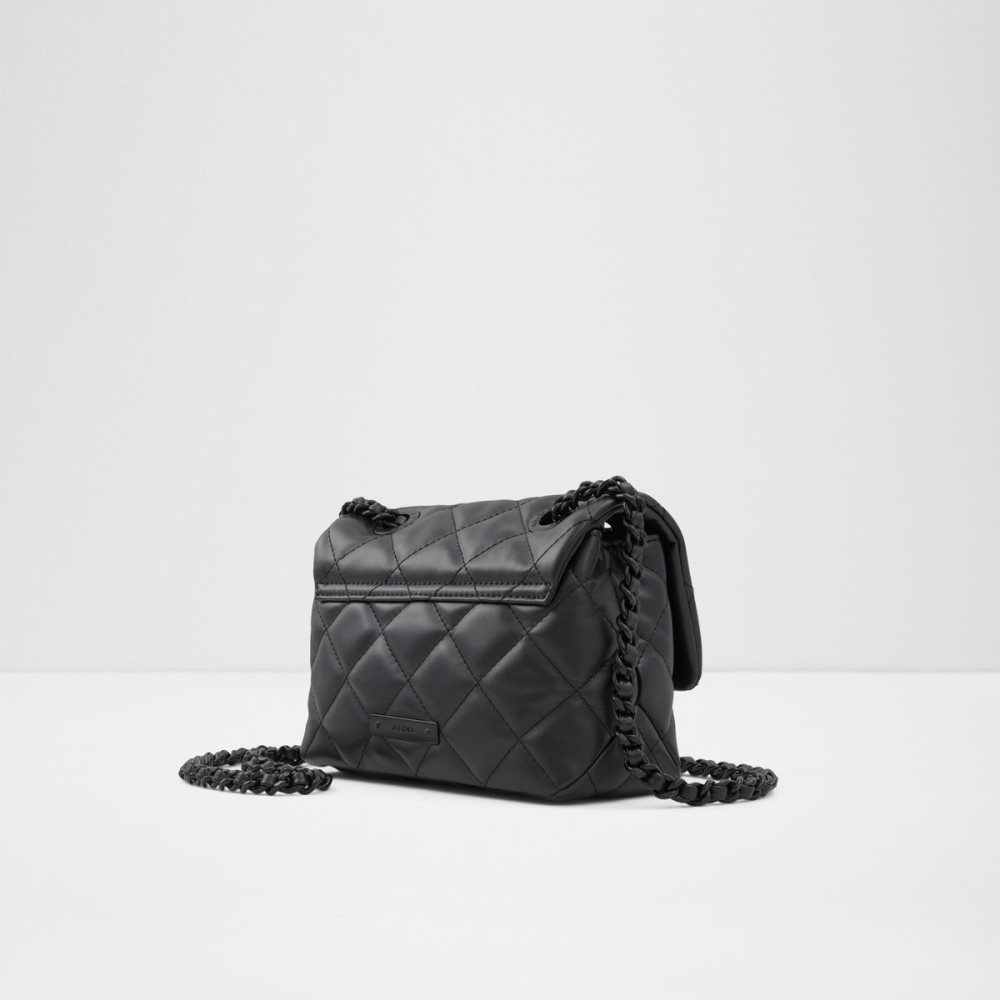 Black Aldo Latisse Crossbody Bags | 98QXACSDR