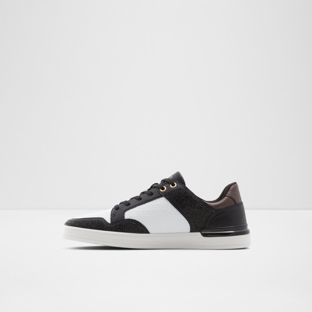 Black Aldo Lauder Low Top Sneakers | 46IZJSQVH