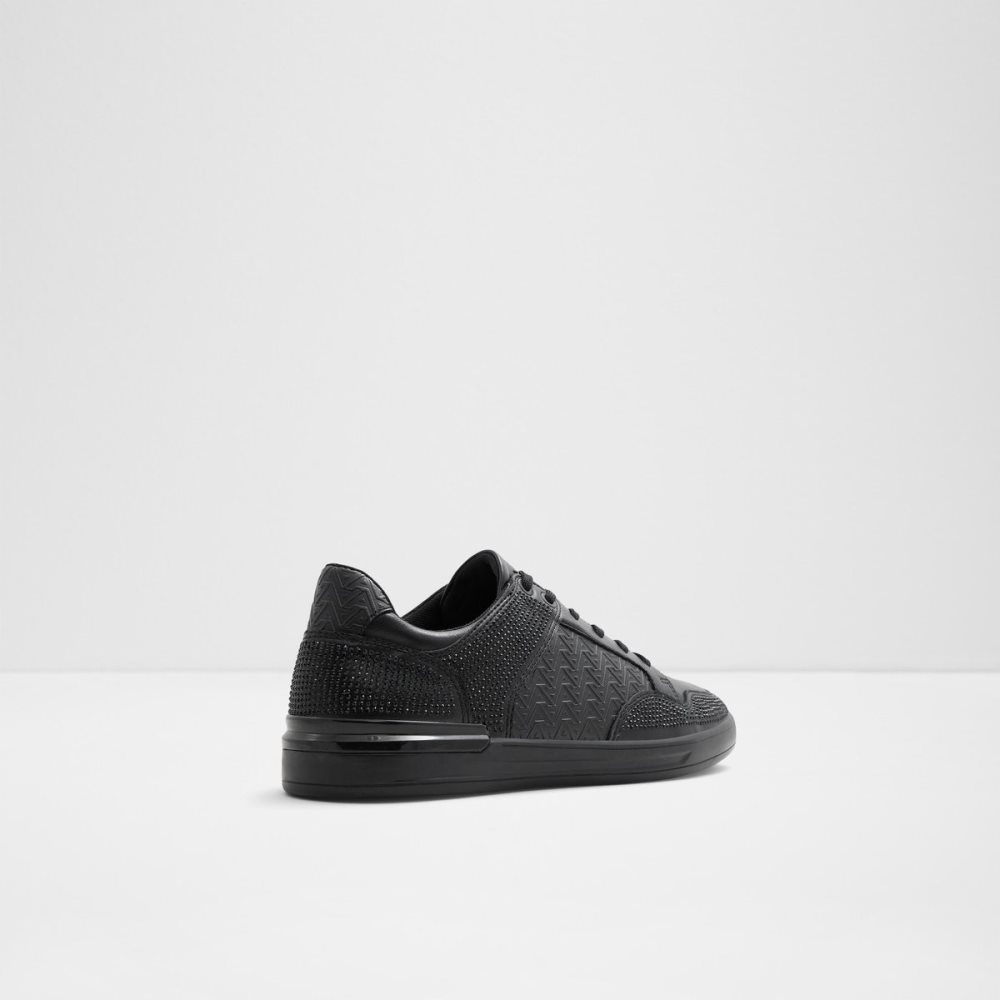 Black Aldo Lauder Low Top Sneakers | 59OSYDLQE