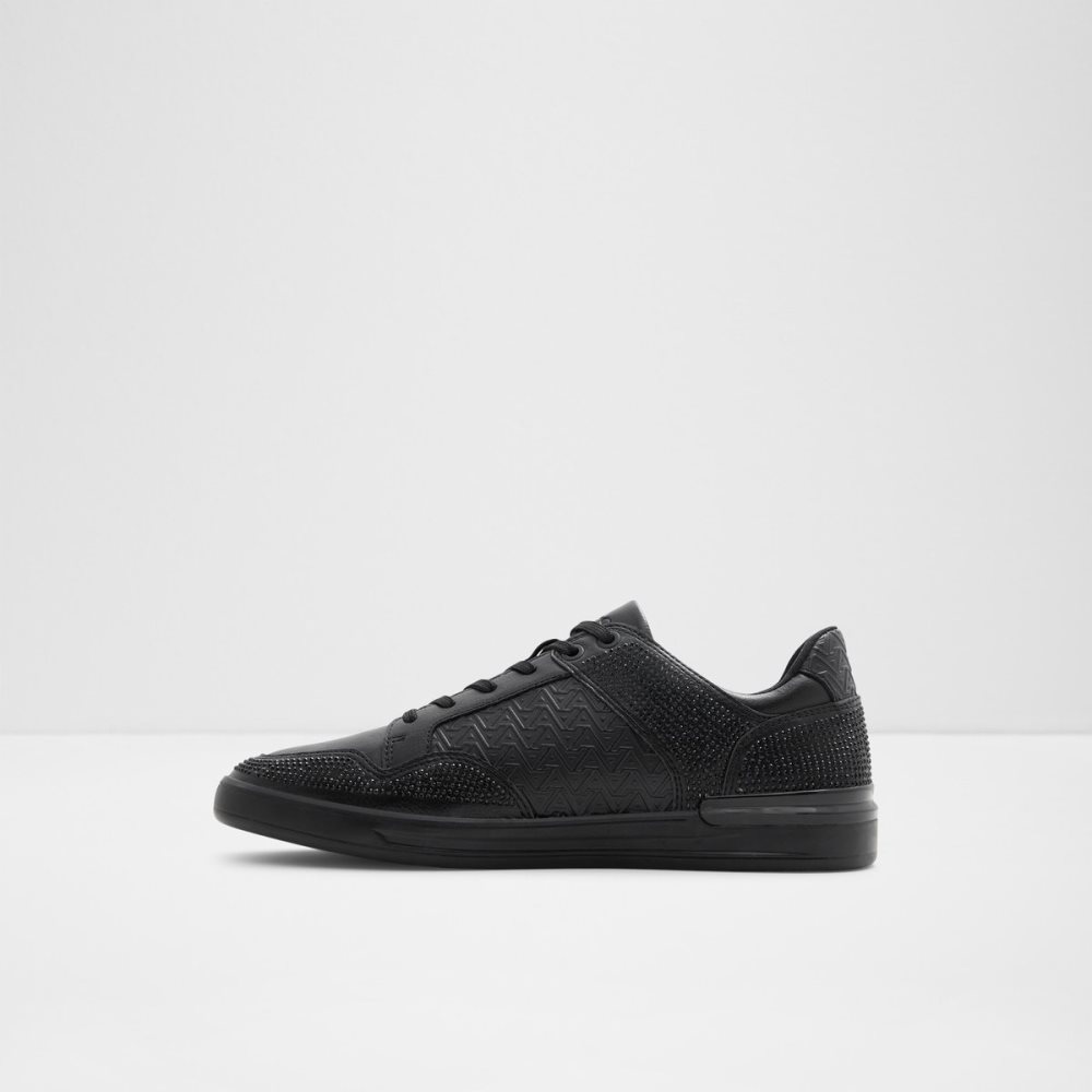 Black Aldo Lauder Low Top Sneakers | 59OSYDLQE