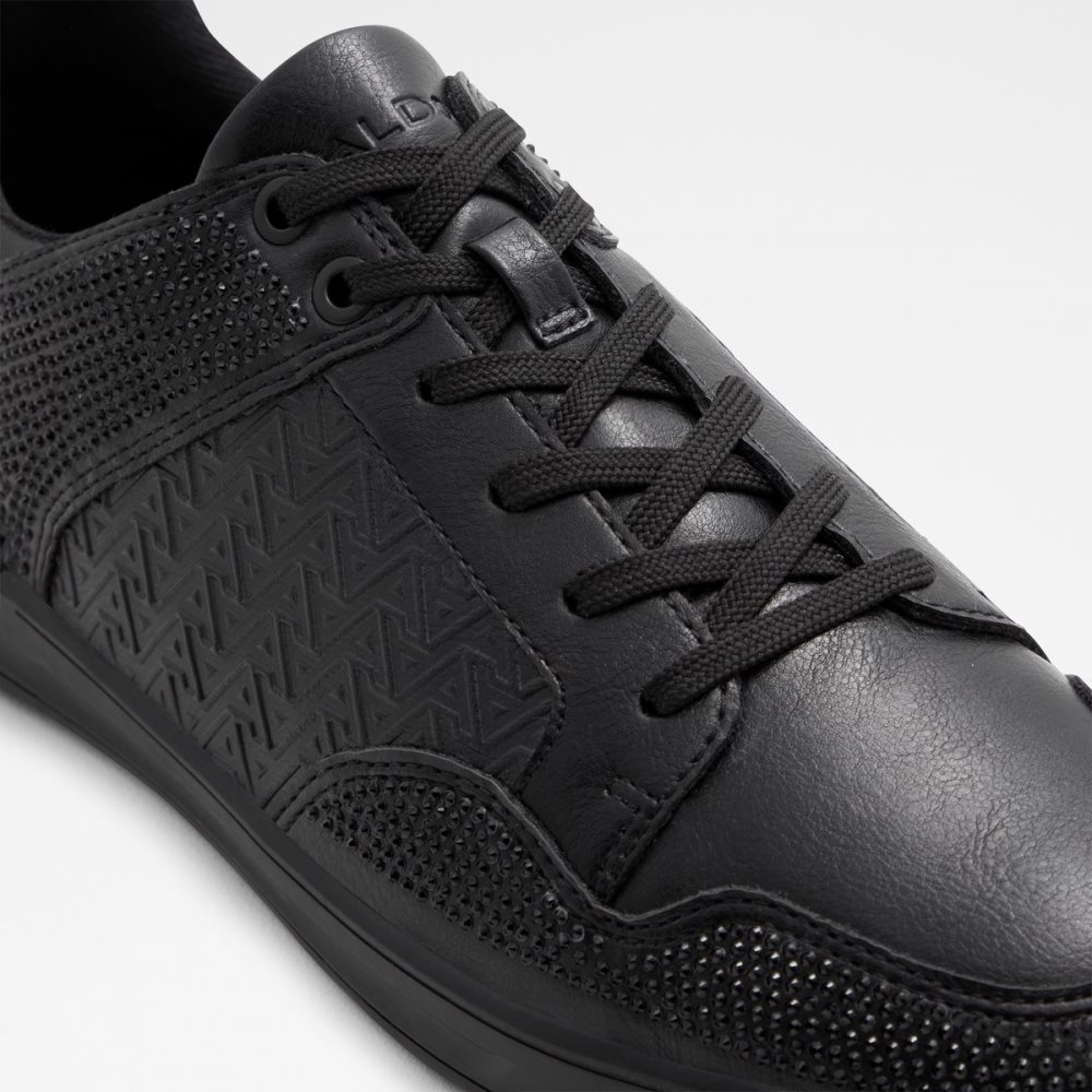 Black Aldo Lauder Low Top Sneakers | 59OSYDLQE