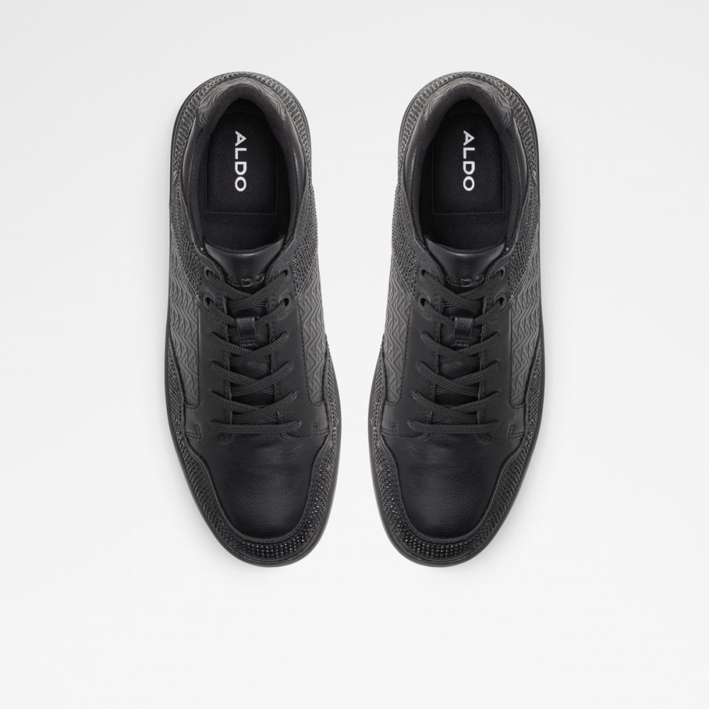 Black Aldo Lauder Low Top Sneakers | 59OSYDLQE