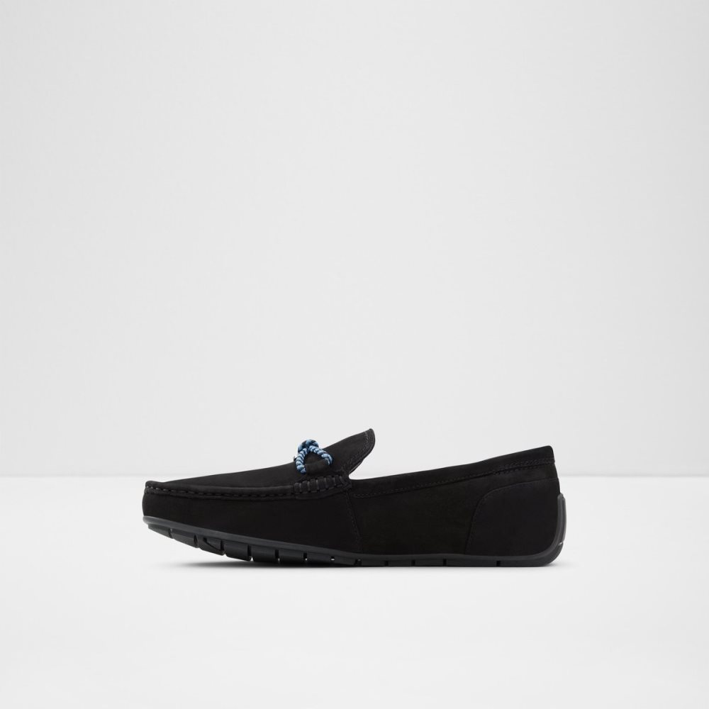 Black Aldo Lazuri Driving Casual Shoes | 63IOUALSX