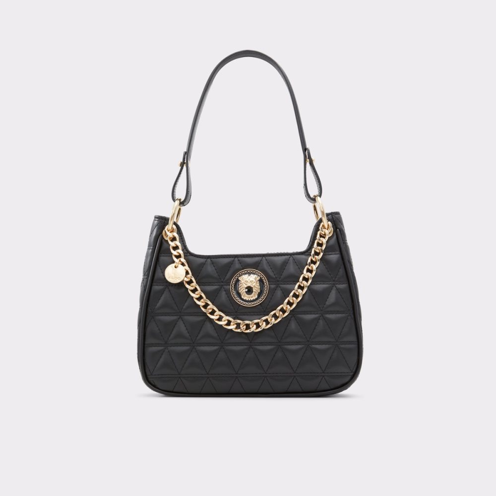 Black Aldo Leomas Shoulder Bags | 84MKOXYUC