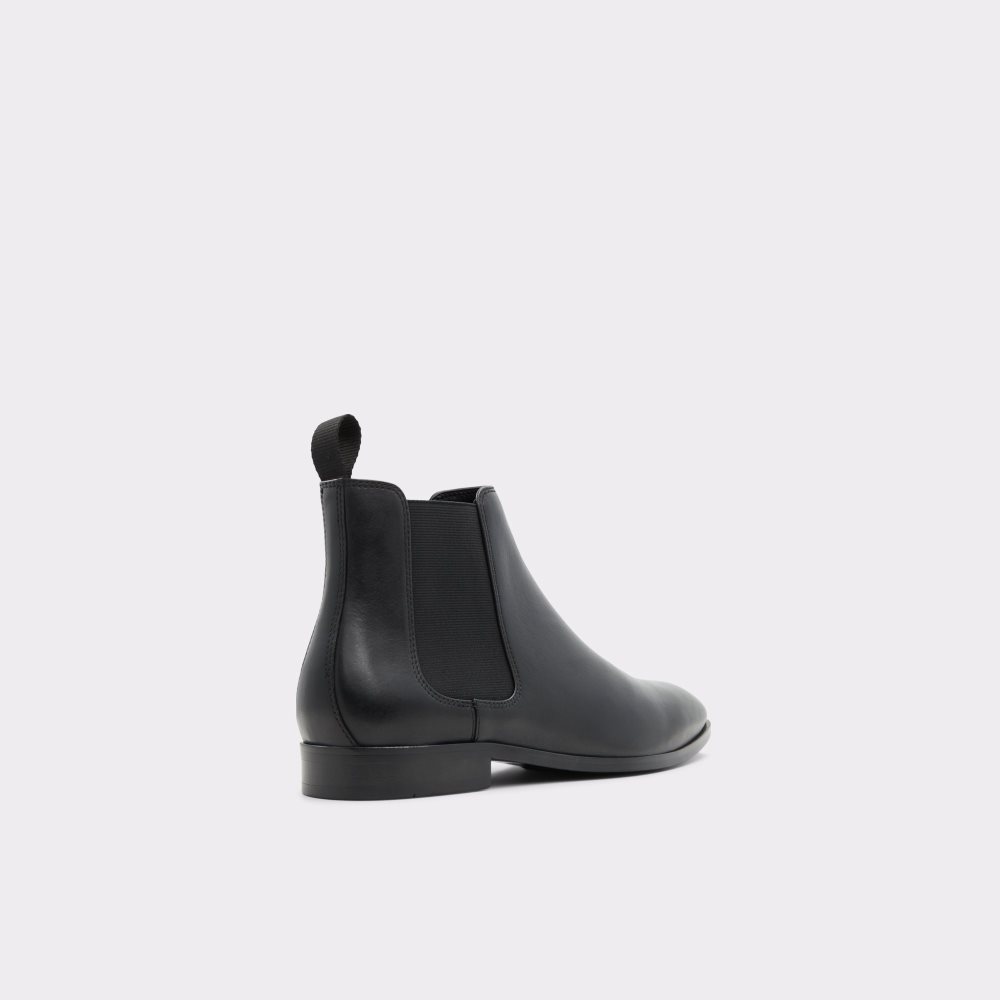 Black Aldo Linguam Chelsea Boots | 83HEIKJDN