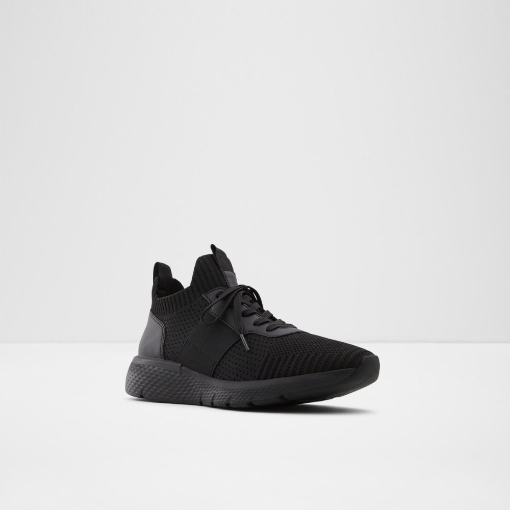 Black Aldo Loftin Jogger Sole Sneakers | 78TFAIDKZ