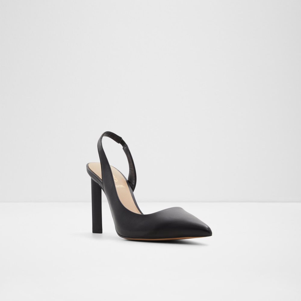 Black Aldo Loucette Pump Heels | 58ZTSIYFK