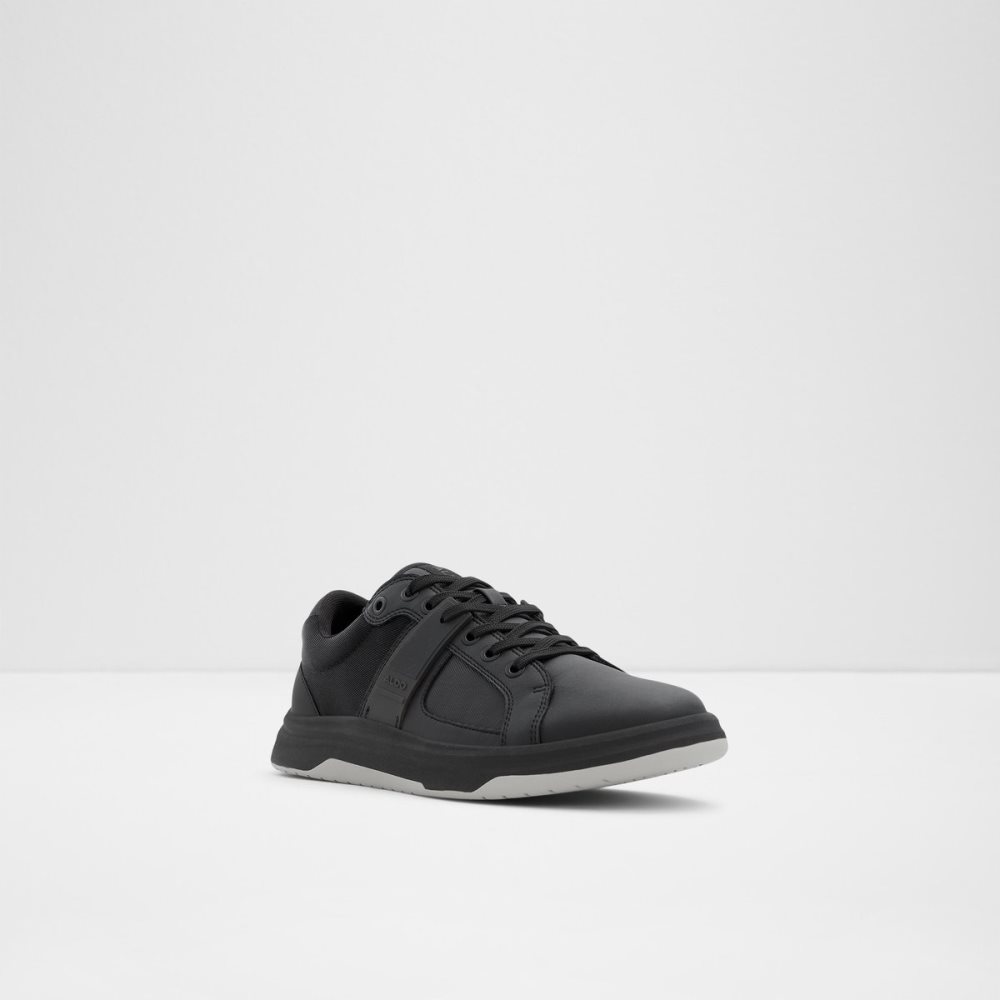 Black Aldo Makau Low Top Sneakers | 83CGRDALW