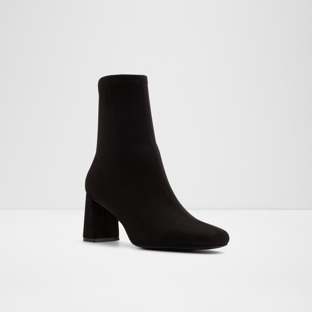 Black Aldo Marcella Ankle Boots | 61FRKPDWZ