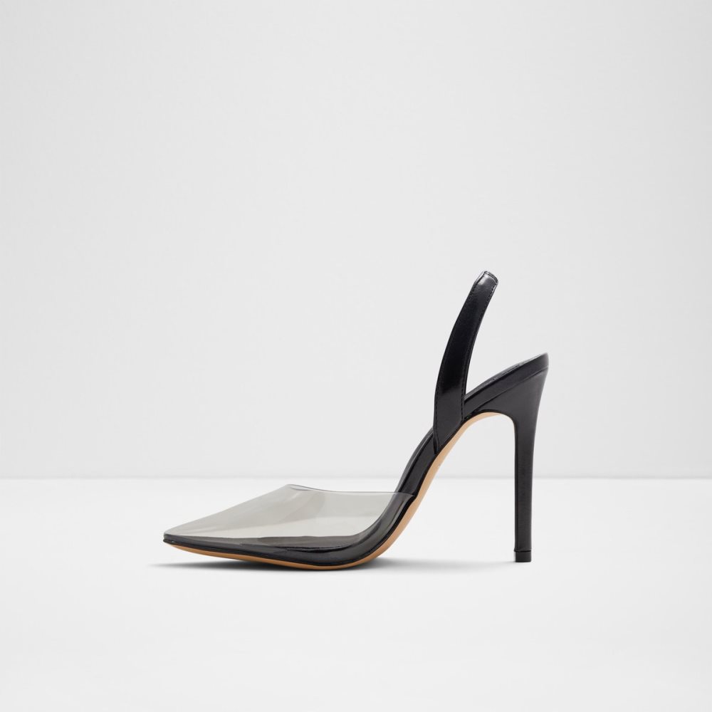 Black Aldo Marie Sling Back High - Stiletto Heels | 69CAENPOV