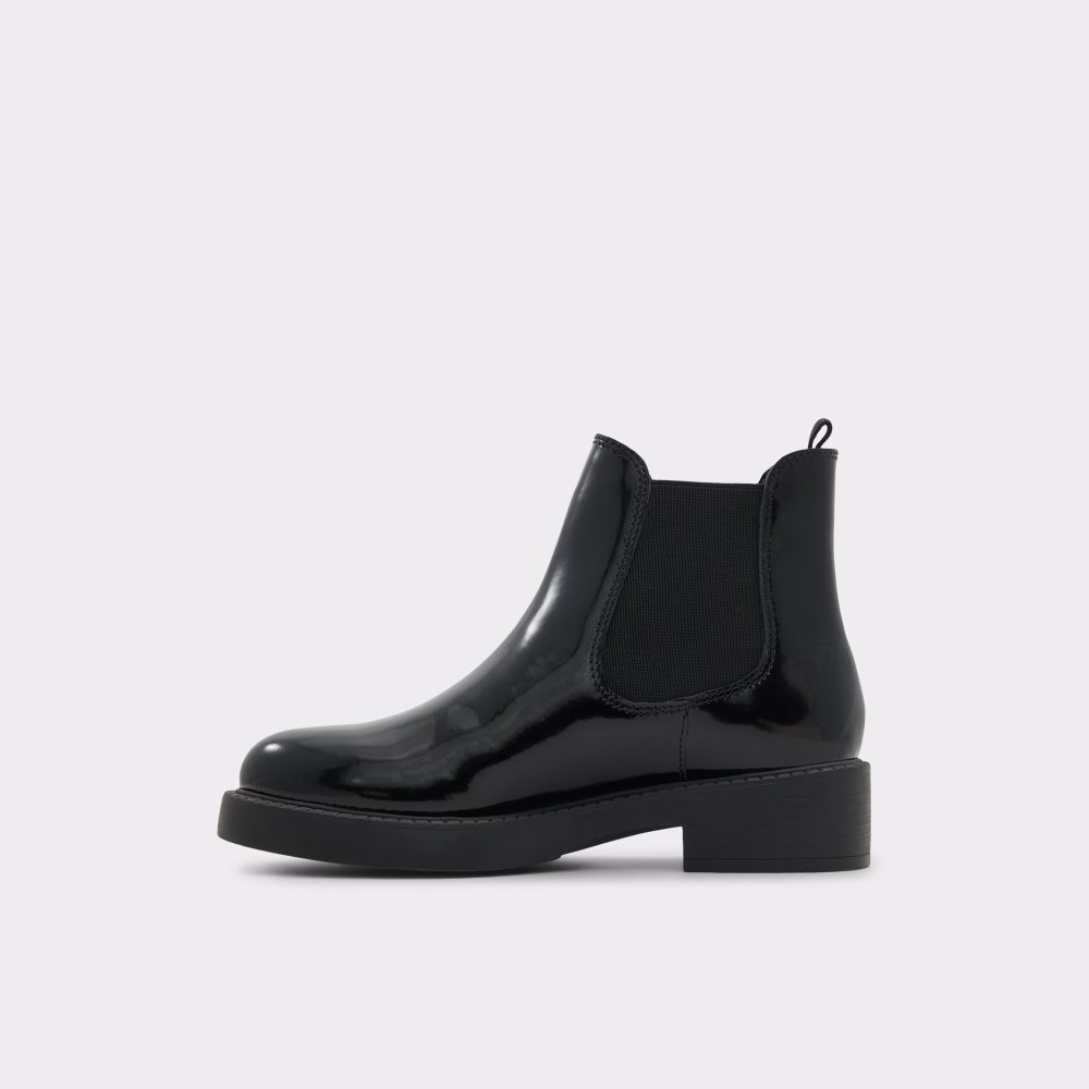 Black Aldo May - Lug Sole Chelsea Boots | 10CRASKEM