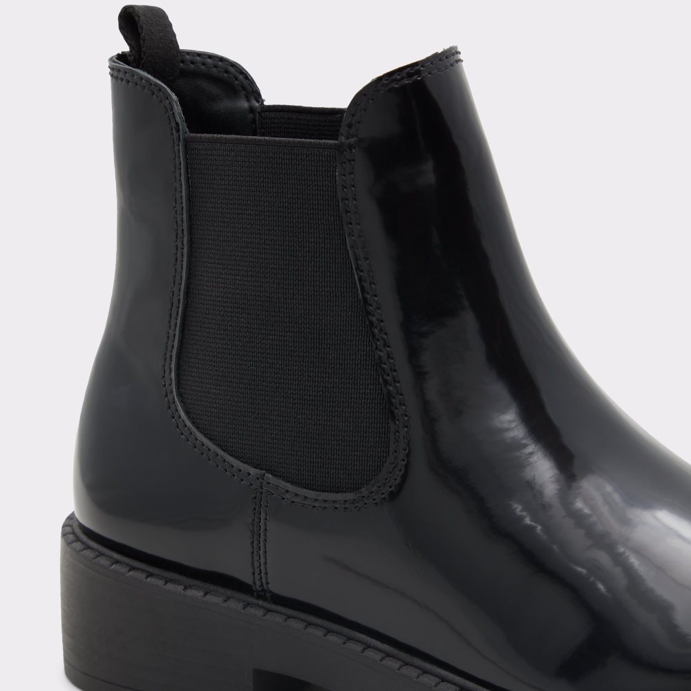 Black Aldo May - Lug Sole Chelsea Boots | 10CRASKEM