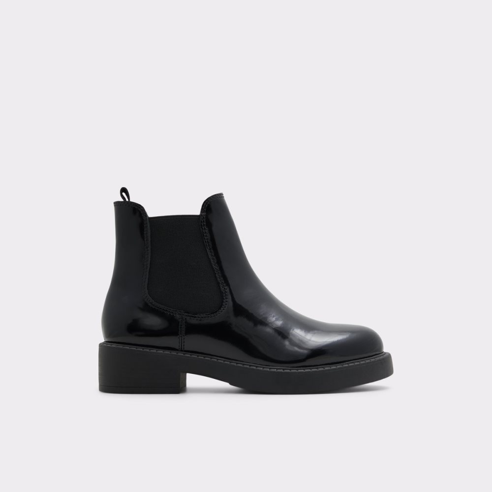 Black Aldo May - Lug Sole Chelsea Boots | 10CRASKEM