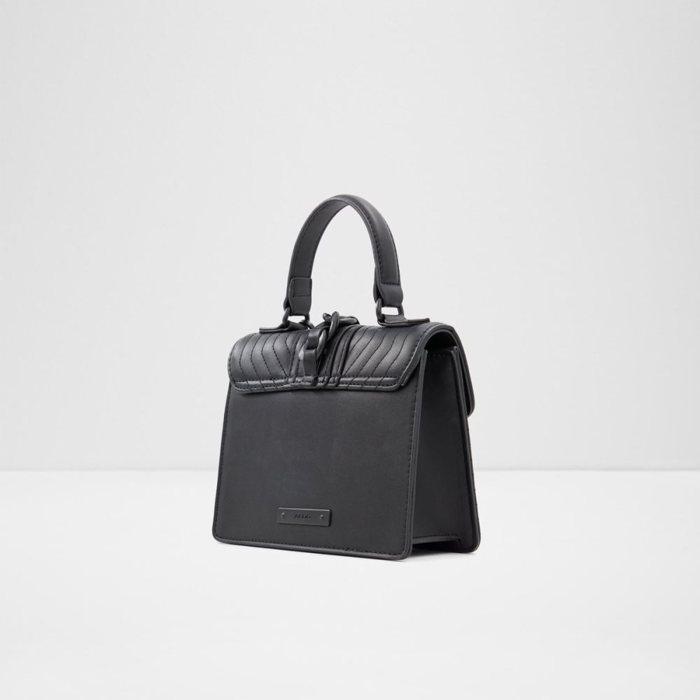 Black Aldo Minijerilini Top Handle Handbag | 72RXBZTSP