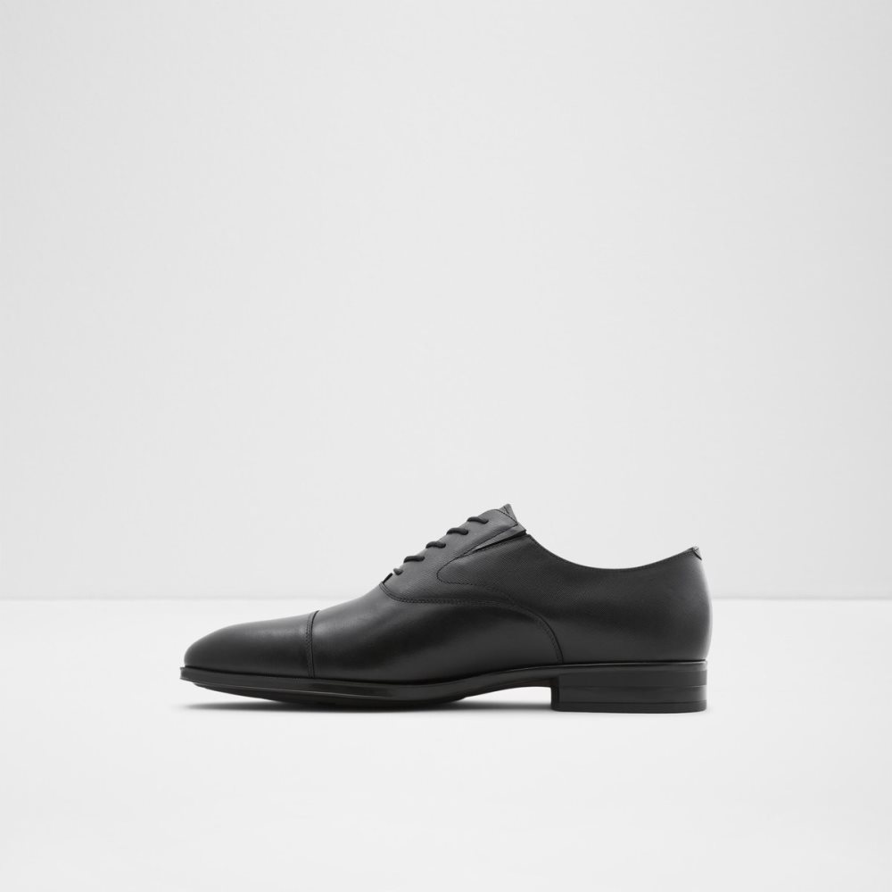 Black Aldo Miraylle Oxfords Shoes | 86LBNMJCW