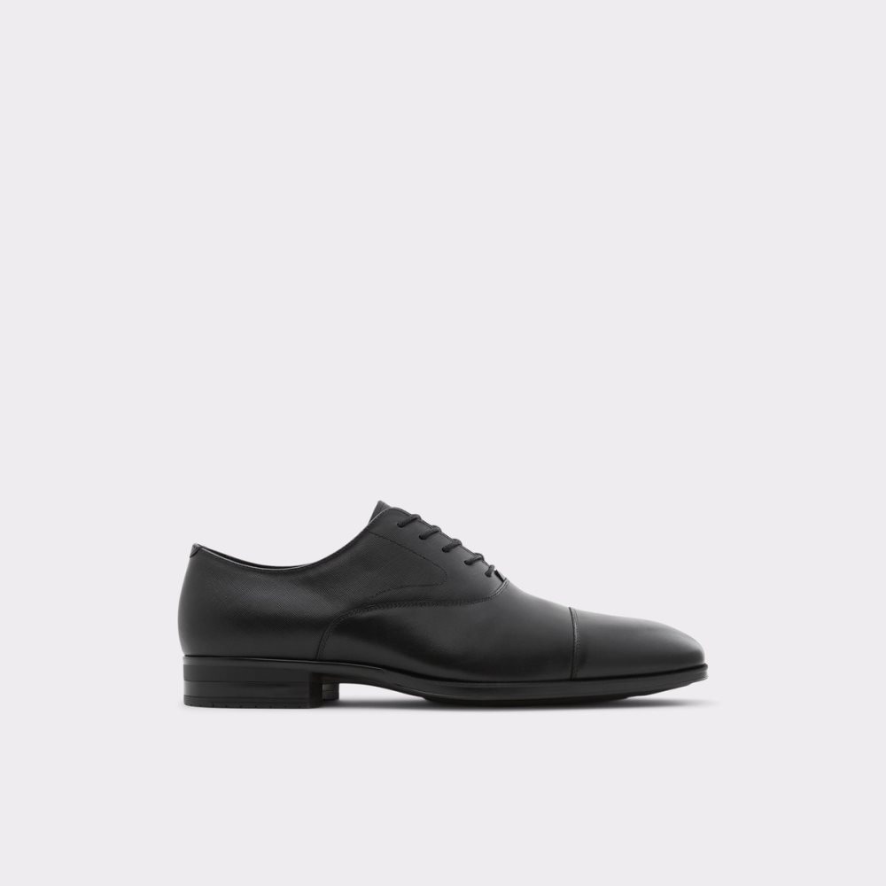 Black Aldo Miraylle Oxfords Shoes | 86LBNMJCW