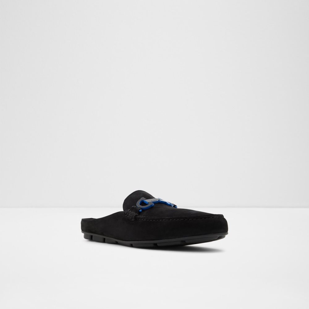 Black Aldo Mirek Mule Casual Shoes | 47VKOSCWP