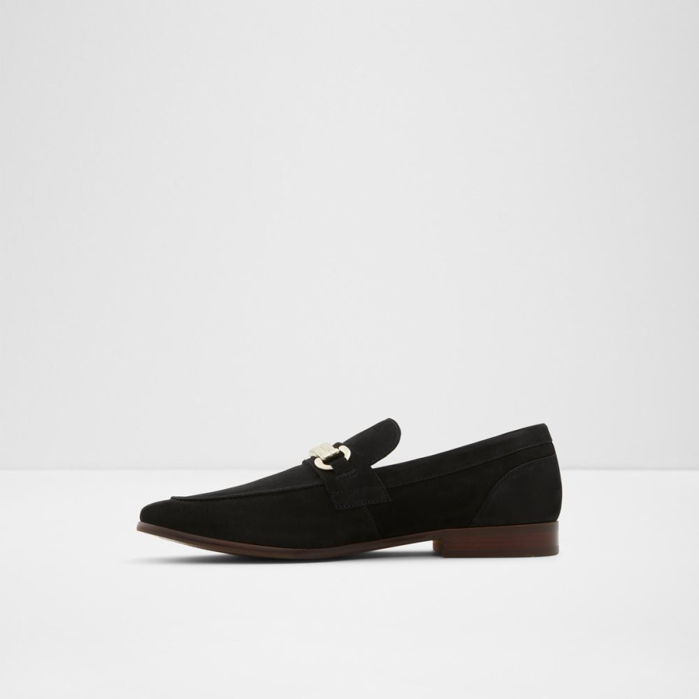 Black Aldo Monetto Loafers | 47KCPFBOE